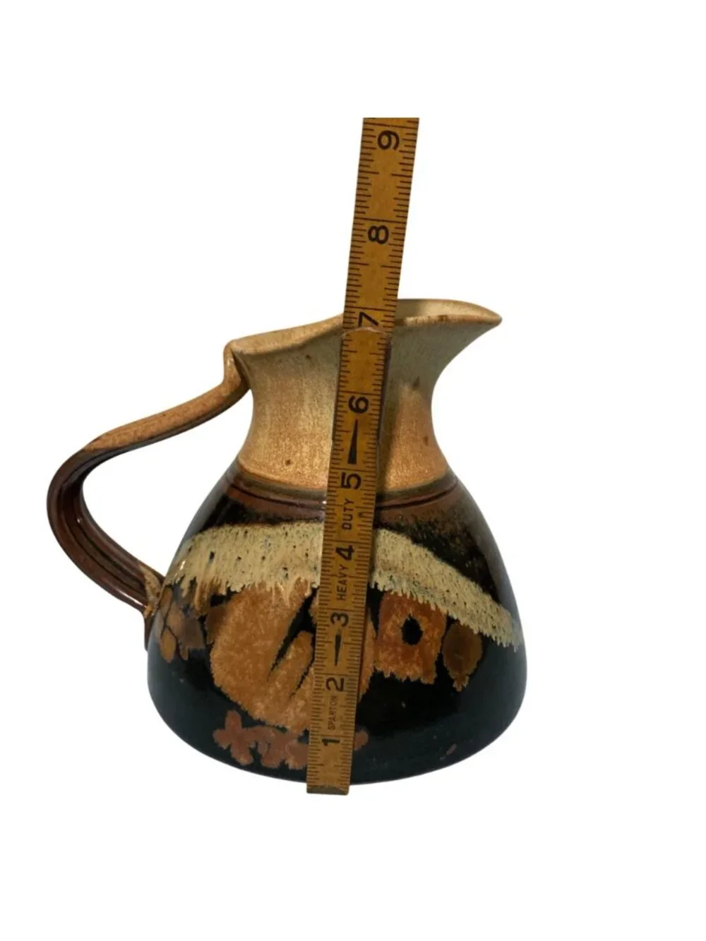 Mid Century Modern Style Studio Art Pottery Pitcher Vase By Richard Stafford